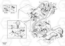 14595 Servo system, pump to control valve EC140, Volvo Construction Equipment