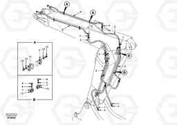 46054 Working hydraulic, hammer and shear for adjustable boom EC140, Volvo Construction Equipment