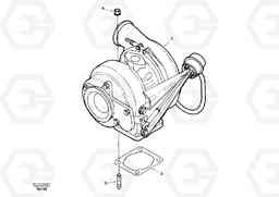 58076 Turbocharger with fitting parts EC290, Volvo Construction Equipment