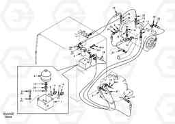 18092 Servo system, pump to control valve EC290, Volvo Construction Equipment