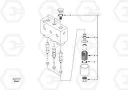 53249 Servo system, solenoid valve EC290, Volvo Construction Equipment
