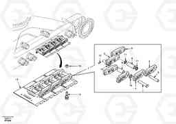 29796 Undercarriage, track with shoes EC460, Volvo Construction Equipment