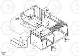 13187 Cowl frame, cover and hood EC460, Volvo Construction Equipment