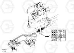 24046 Servo system, control valve to remote control valve pedal EC460, Volvo Construction Equipment