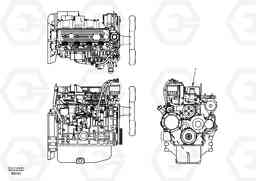 37735 Engine EC55 SER NO 3001 -, Volvo Construction Equipment