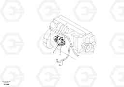 26338 Starter motor, mounting EW170 & EW180 SER NO 3031-, Volvo Construction Equipment