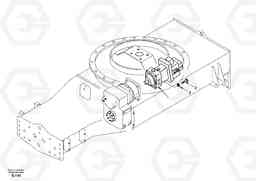 34181 Travel motor with mounting parts EW170 & EW180 SER NO 3031-, Volvo Construction Equipment