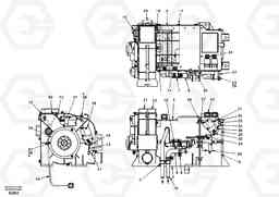18596 Heating unit EW170 & EW180 SER NO 3031-, Volvo Construction Equipment