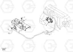 28280 Starter motor, mounting EC150, Volvo Construction Equipment