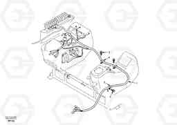 91863 Cable and wire harness, instrument panel EC55 SER NO 20001-, Volvo Construction Equipment