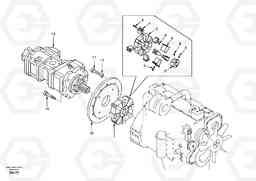 13098 Pump gearbox with assembling parts EW130, Volvo Construction Equipment