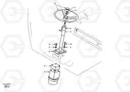 42204 Steering wheel and column EW130, Volvo Construction Equipment