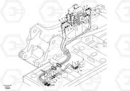 93594 Servo system, control valve to remote control valve pedal EC140B PRIME S/N 15001-, Volvo Construction Equipment