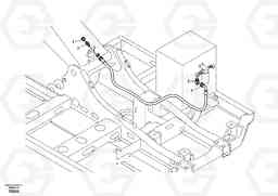 91381 Working Hydraulic, Oil Leak On Upper Frame EC140B PRIME S/N 15001-, Volvo Construction Equipment
